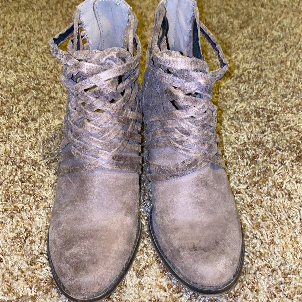 Grey Booties